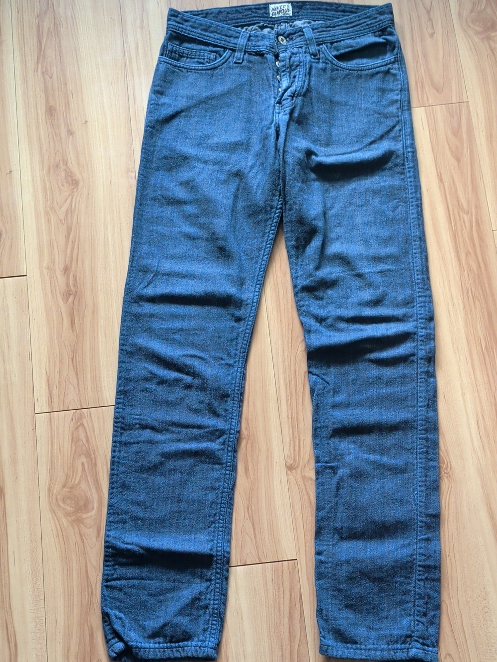 Naked And Famous  Double Weave Denim - Weird Guy -Vintage Style